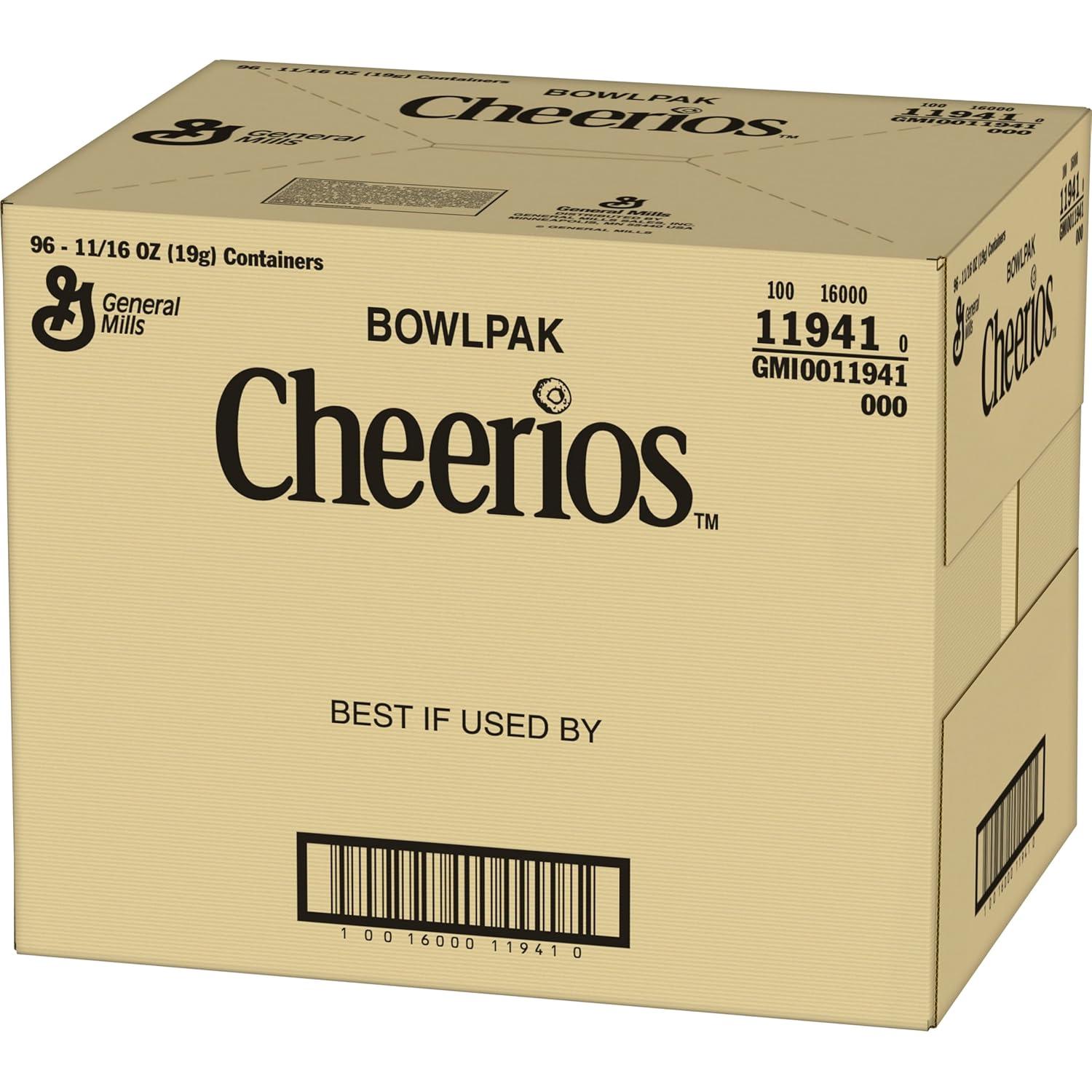 image:imageApple Cinnamon Cheerios Bowl Pak Cereal 96CountOriginal