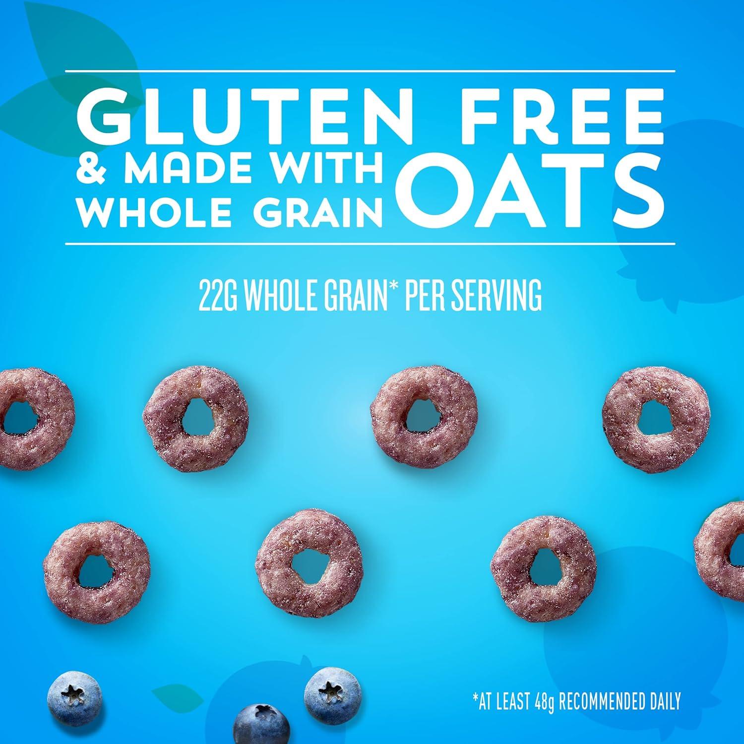image:imageCheerios Breakfast Cereal Cup Gluten Free Single Serve Cereal 13 oz Pack of 12Blueberry