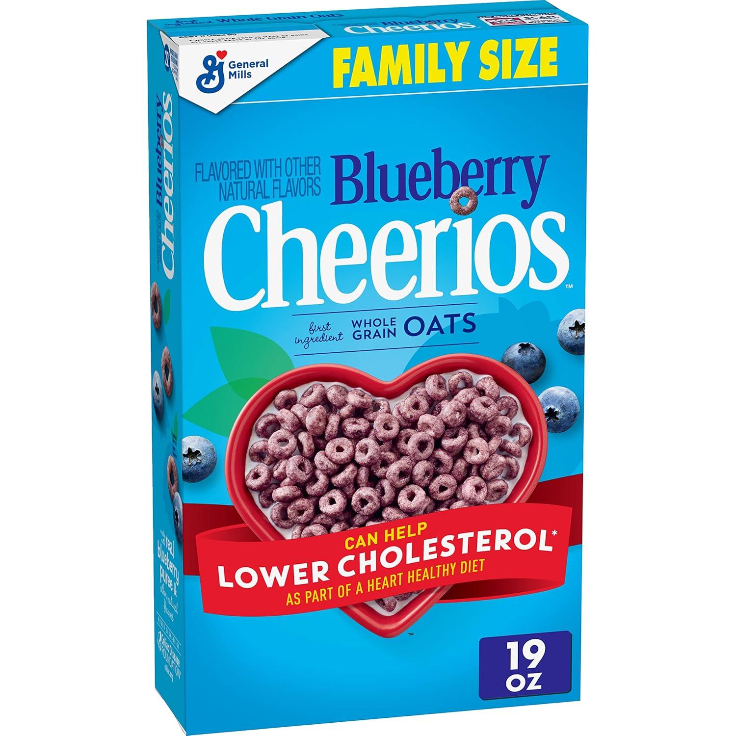 image:imageCheerios Breakfast Cereal Cup Gluten Free Single Serve Cereal 13 oz Pack of 12Blueberry
