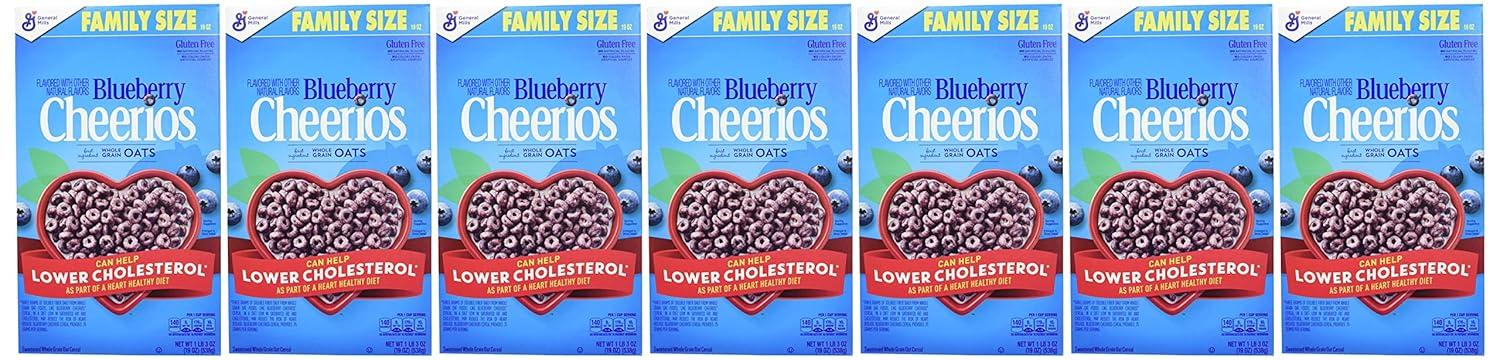 image:imageCheerios Breakfast Cereal Cup Gluten Free Single Serve Cereal 13 oz Pack of 12Blueberry