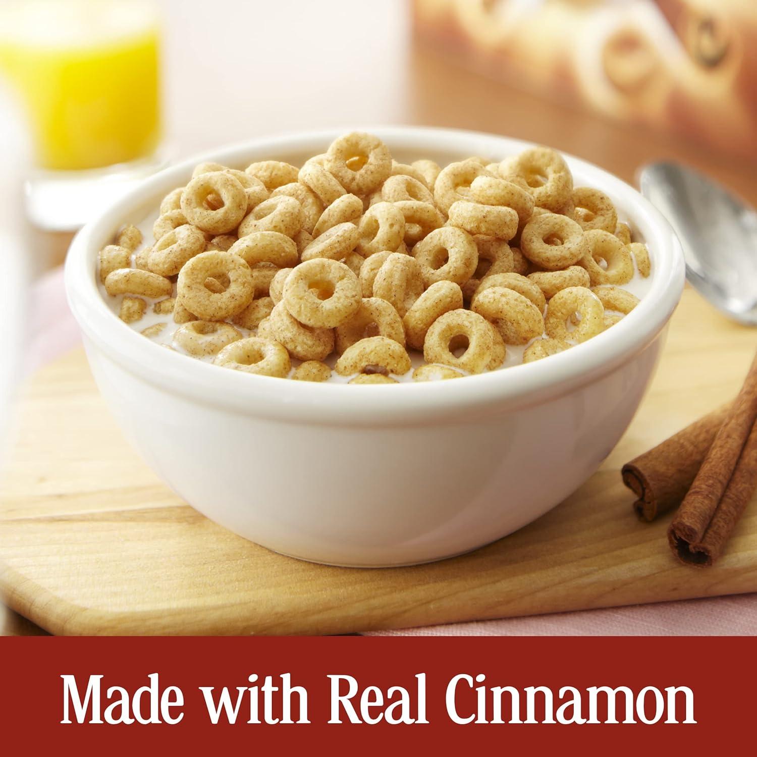 image:imageCheerios Breakfast Cereal Cup Gluten Free Single Serve Cereal 13 oz Pack of 12Cinnamon