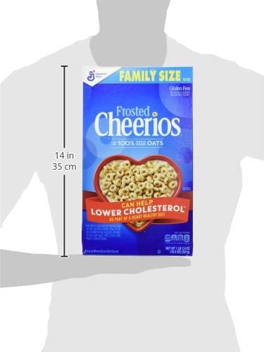 image:imageCheerios Breakfast Cereal Cup Gluten Free Single Serve Cereal 13 oz Pack of 12Frosted