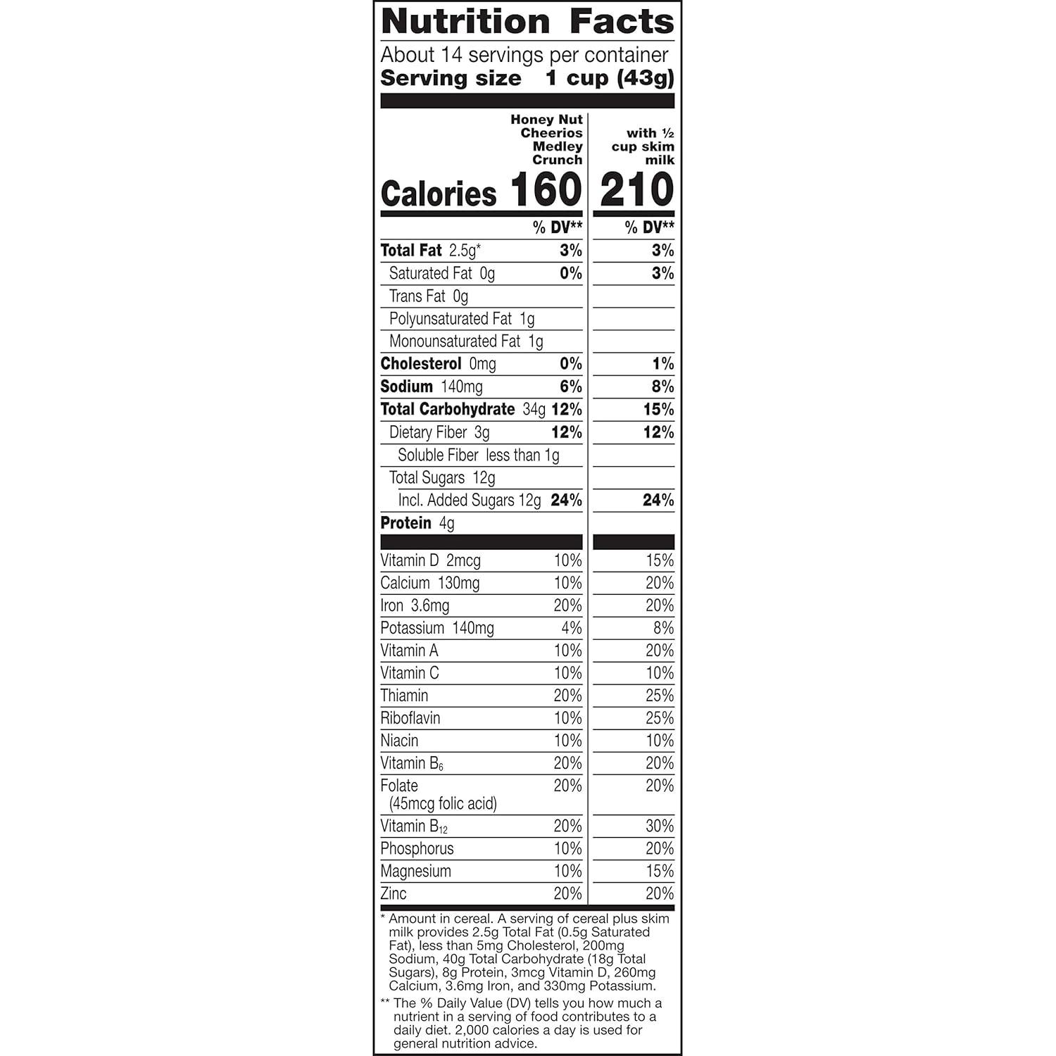 image:imageCheerios Breakfast Cereal Cup Gluten Free Single Serve Cereal 13 oz Pack of 12Honey