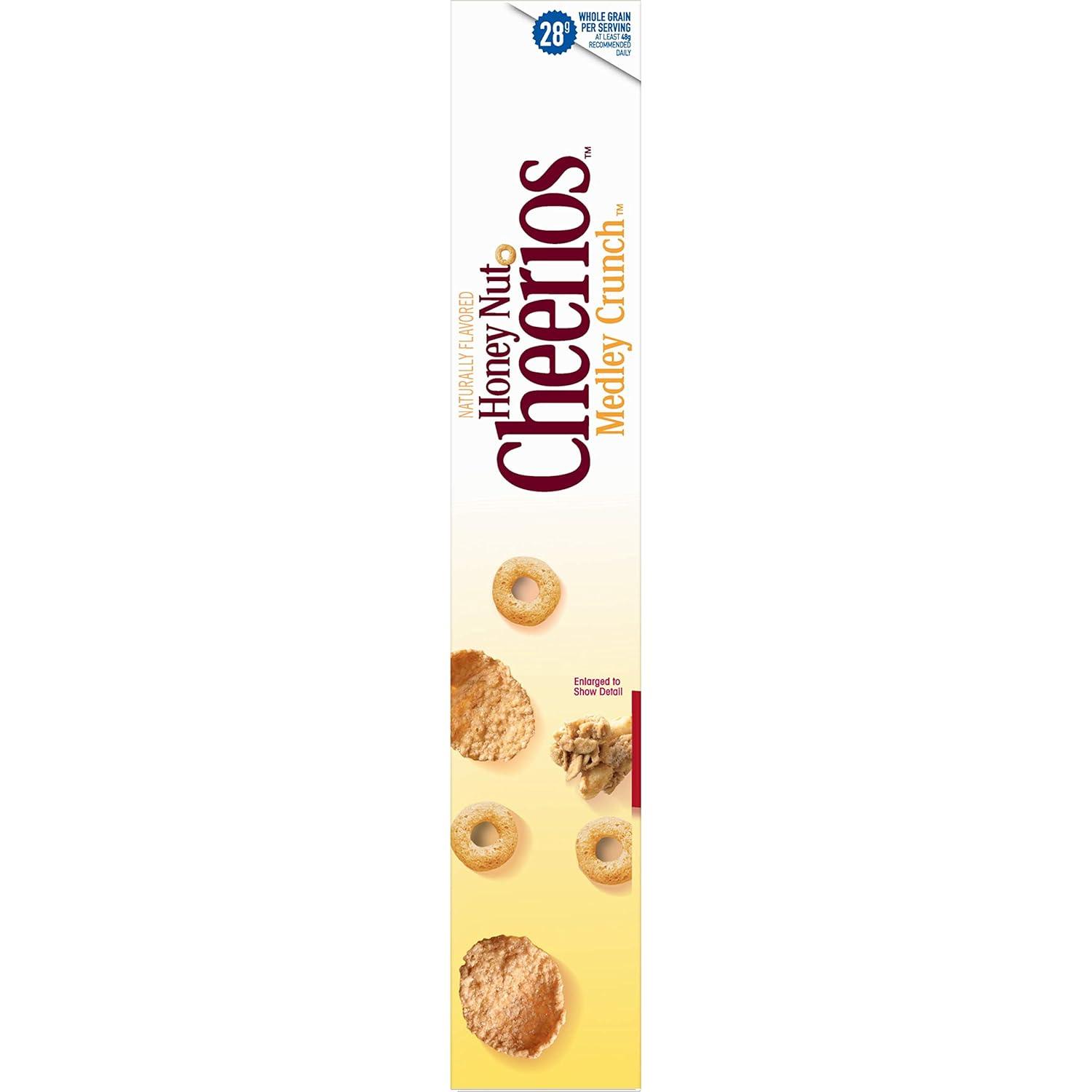 image:imageCheerios Breakfast Cereal Cup Gluten Free Single Serve Cereal 13 oz Pack of 12Honey
