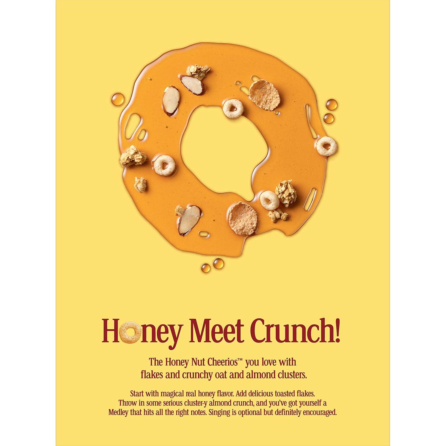 image:imageCheerios Breakfast Cereal Cup Gluten Free Single Serve Cereal 13 oz Pack of 12Honey
