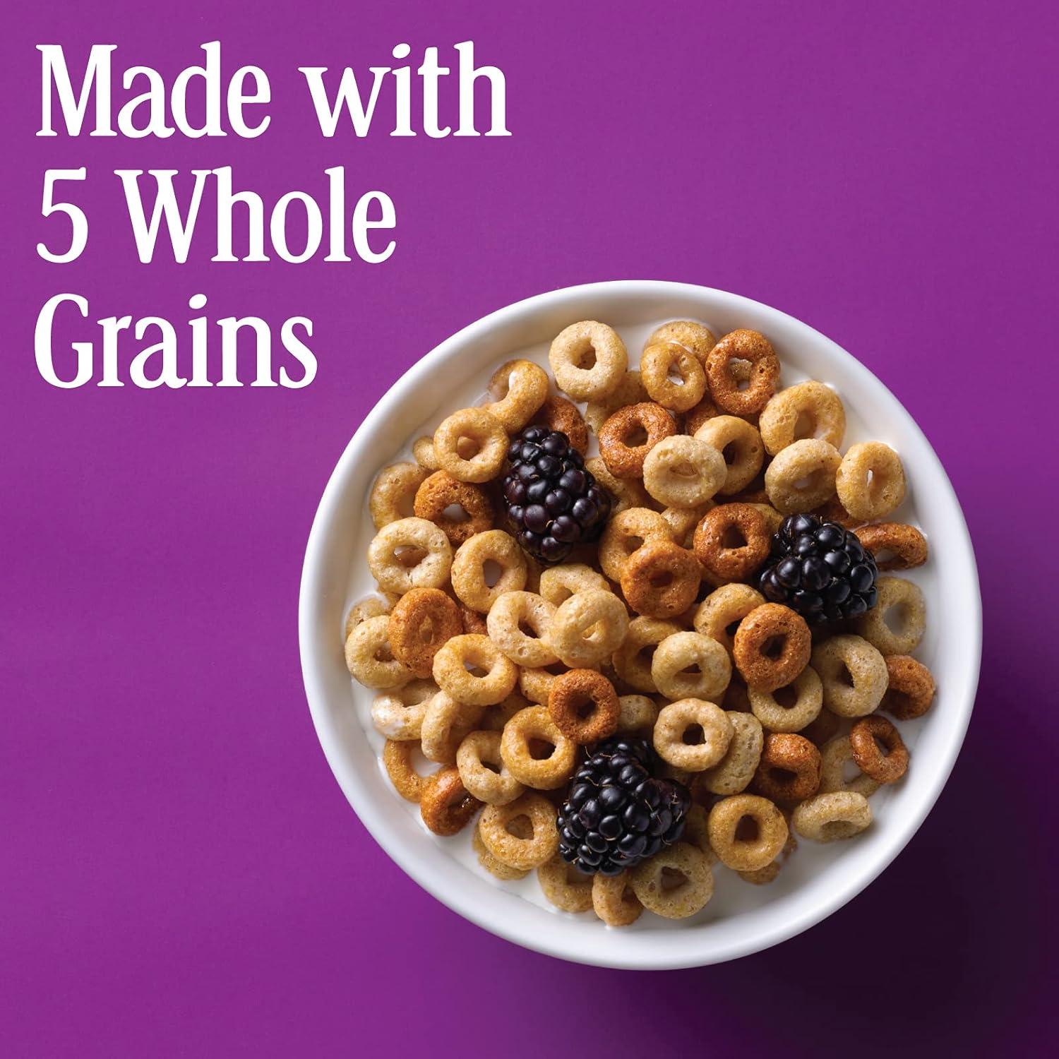 image:imageCheerios Breakfast Cereal Cup Gluten Free Single Serve Cereal 13 oz Pack of 12Multi Grain Cheerios