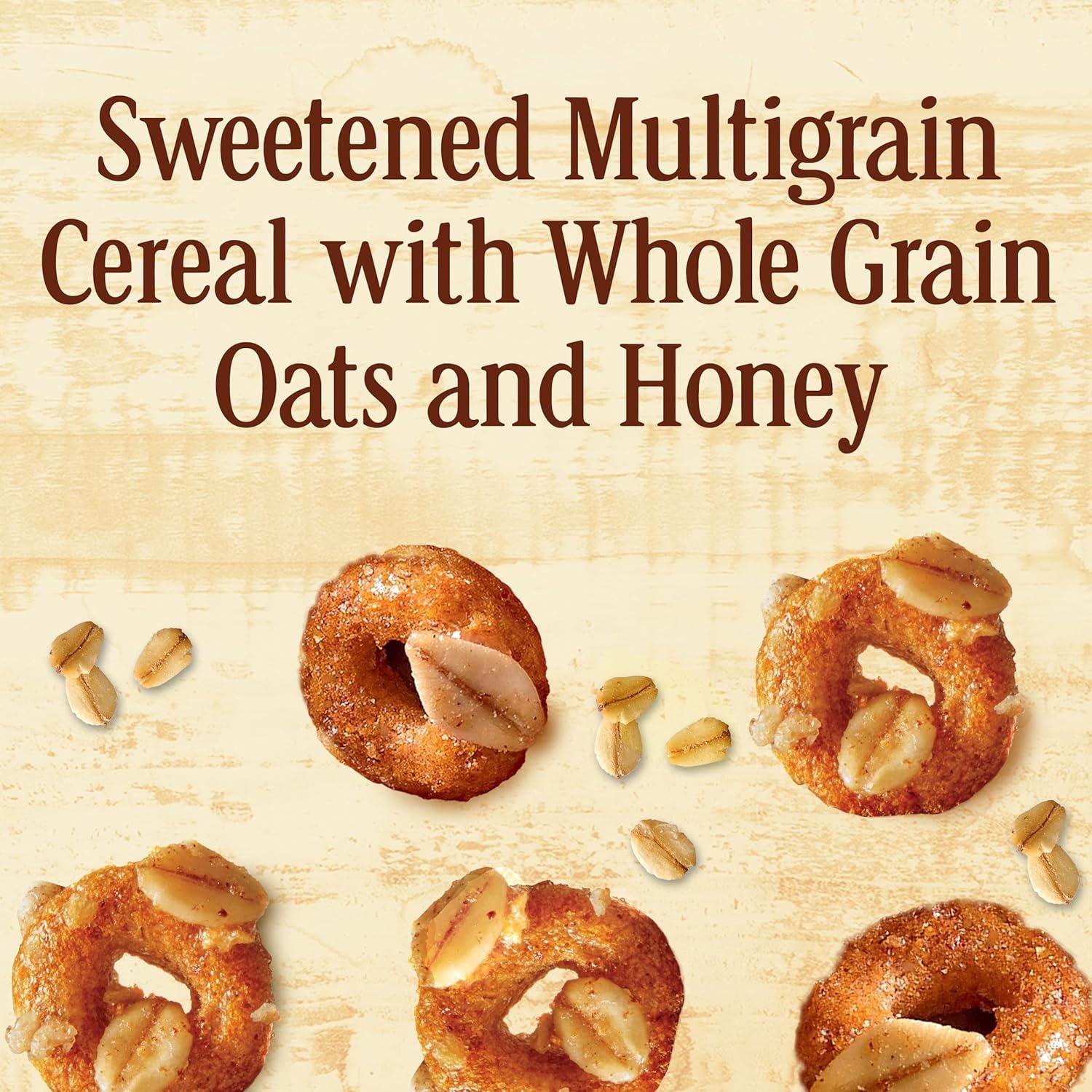 image:imageCheerios Breakfast Cereal Cup Gluten Free Single Serve Cereal 13 oz Pack of 12Oats N Honey