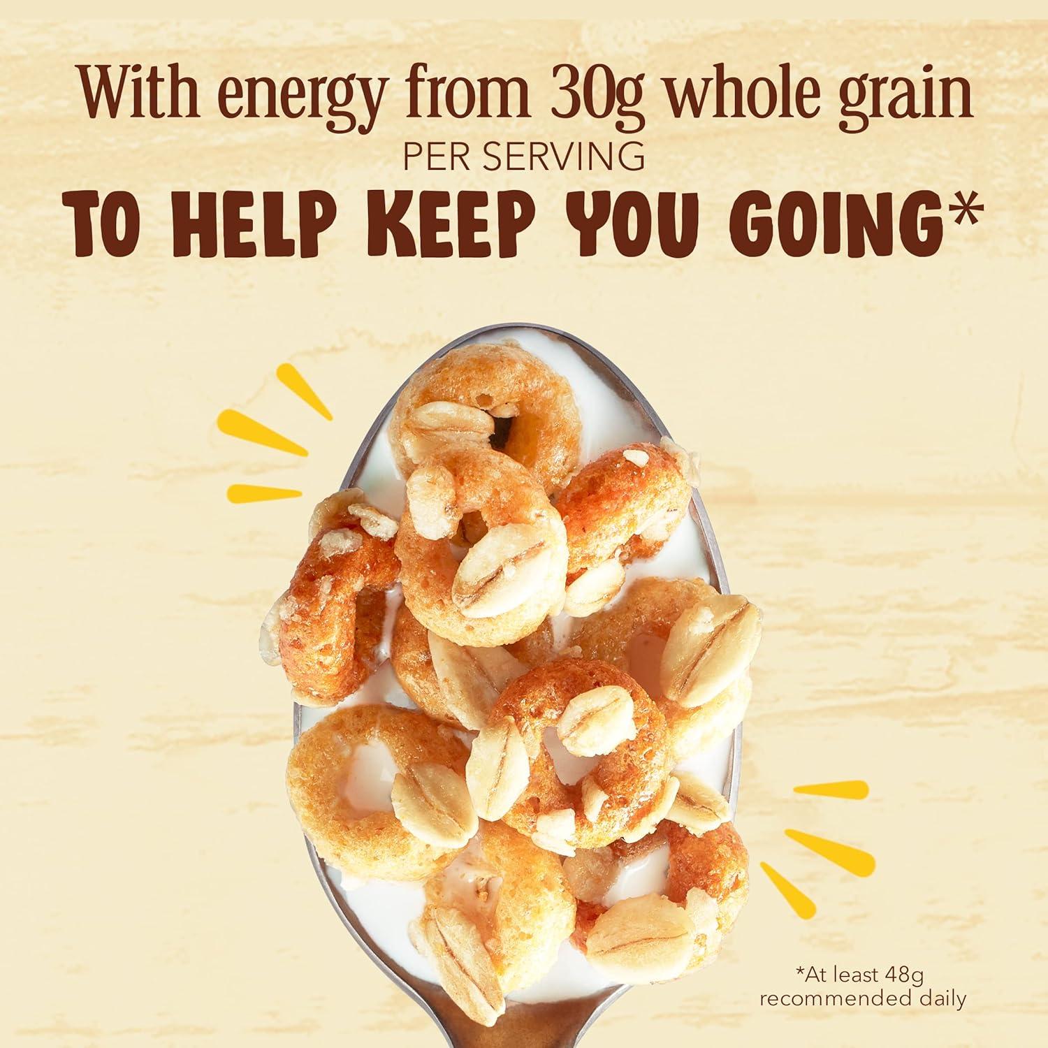 image:imageCheerios Breakfast Cereal Cup Gluten Free Single Serve Cereal 13 oz Pack of 12Oats N Honey