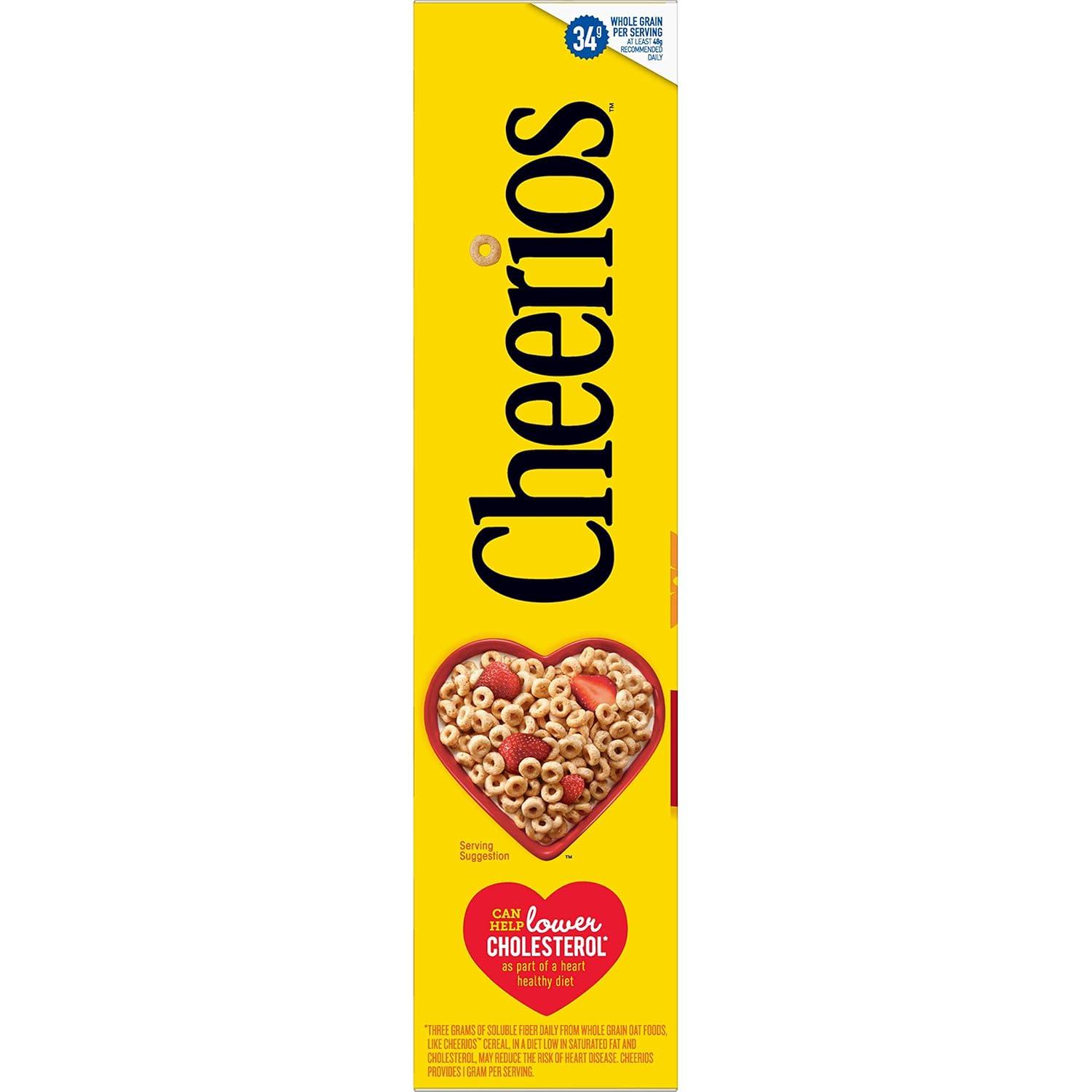 image:imageCheerios Breakfast Cereal Cup Gluten Free Single Serve Cereal 13 oz Pack of 12Original