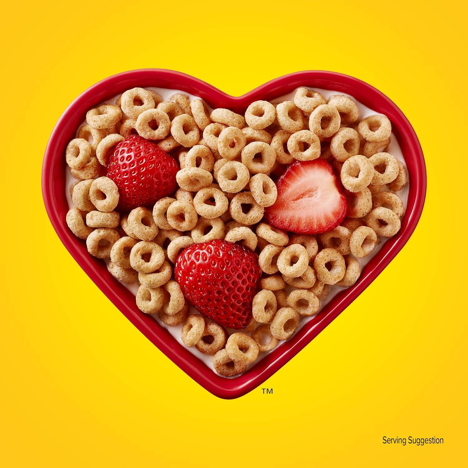 image:imageCheerios Cereal Limited Edition Heart Shapes Affirmations Box Heart Healthy Gluten Free Large Size 12 oz18 Ounce Pack of 4