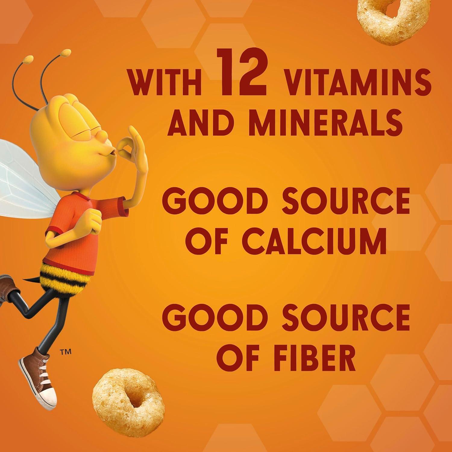 image:imageHoney Nut Cheerios Heart Healthy Breakfast Cereal Gluten Free Cereal With Whole Grain Oats Value Bag 32 ozHoney Nut