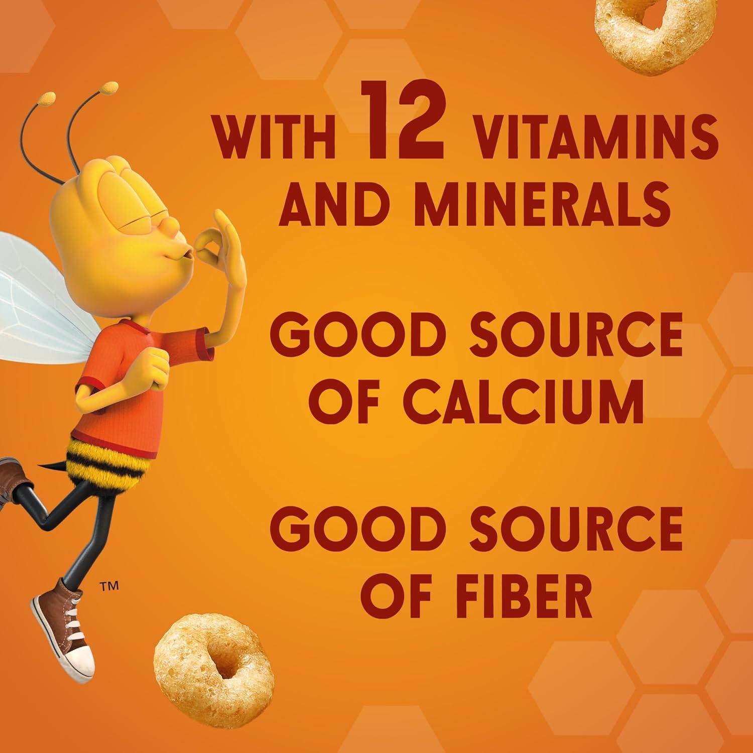 image:imageHoney Nut Cheerios Heart Healthy Breakfast Cereal Gluten Free Cereal With Whole Grain Oats Value Bag 32 ozHoney Nut