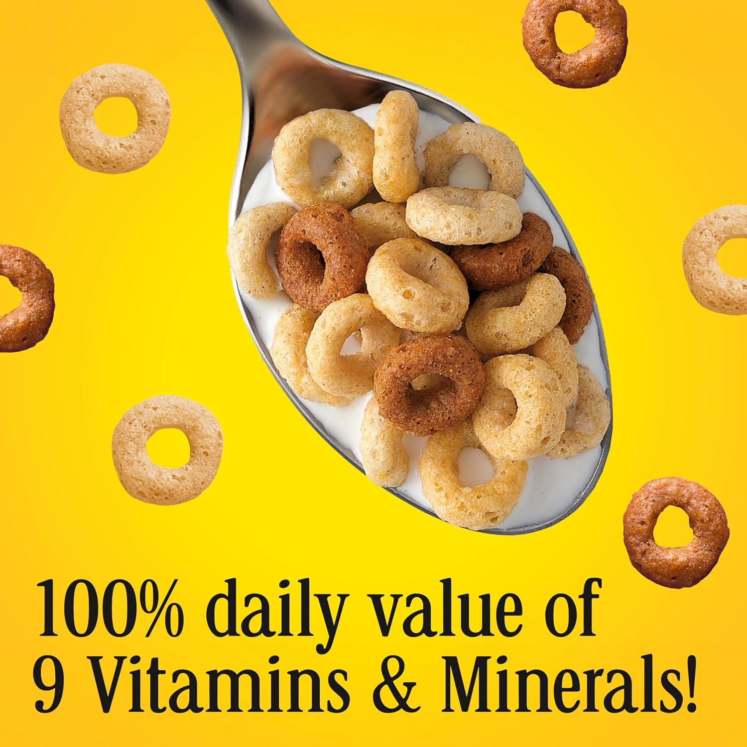 image:imageMulti Grain Cheerios Heart Healthy Breakfast Cereal Large Size 12 oz18 Ounce Pack of 1
