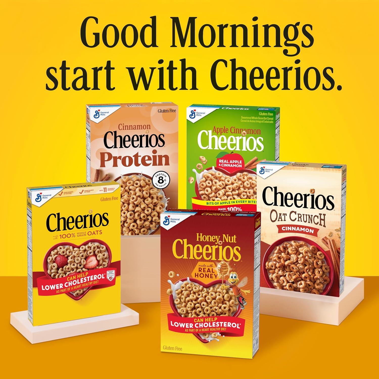 image:imageMulti Grain Cheerios Heart Healthy Breakfast Cereal Large Size 12 oz206 Ounce Pack of 1