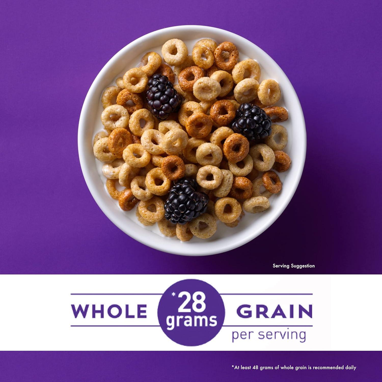 image:imageMulti Grain Cheerios Heart Healthy Breakfast Cereal Large Size 12 oz9 Ounce Pack of 2