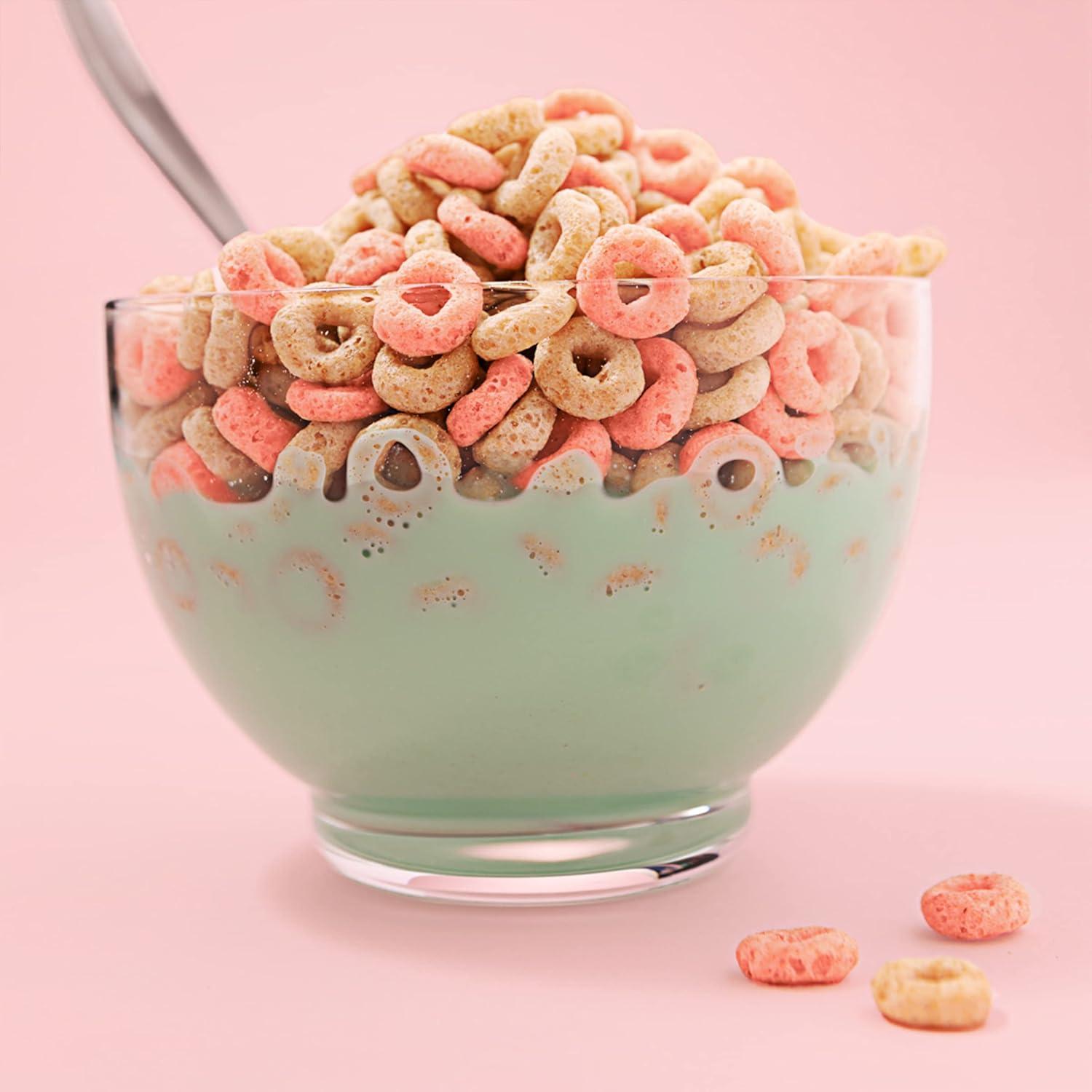 image:imageStrawberry Banana Cheerios Heart Healthy Gluten Free Breakfast Cereal Made with Whole Grain Oats Large Size 149 ozStrawberry Banana