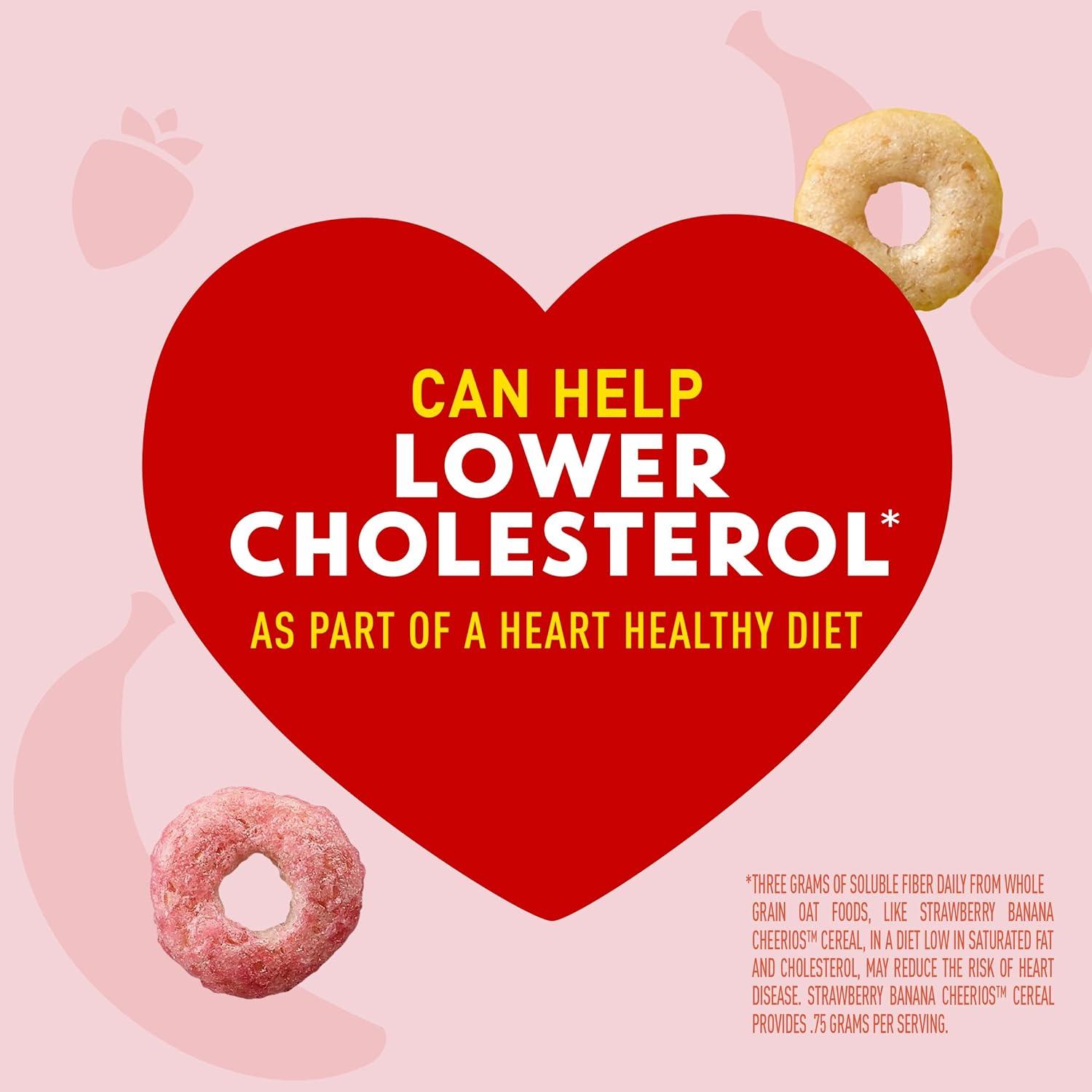image:imageStrawberry Banana Cheerios Heart Healthy Gluten Free Breakfast Cereal Made with Whole Grain Oats Large Size 149 ozStrawberry Banana