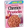 image:imageCheerios Protein Cereal Strawberry 8g Protein Large Size 112 ozStrawberry
