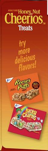 image:imageHoney Nut Cheerios Breakfast Cereal Treat Bars Snack Bars 8 ct8 Count Pack of 5