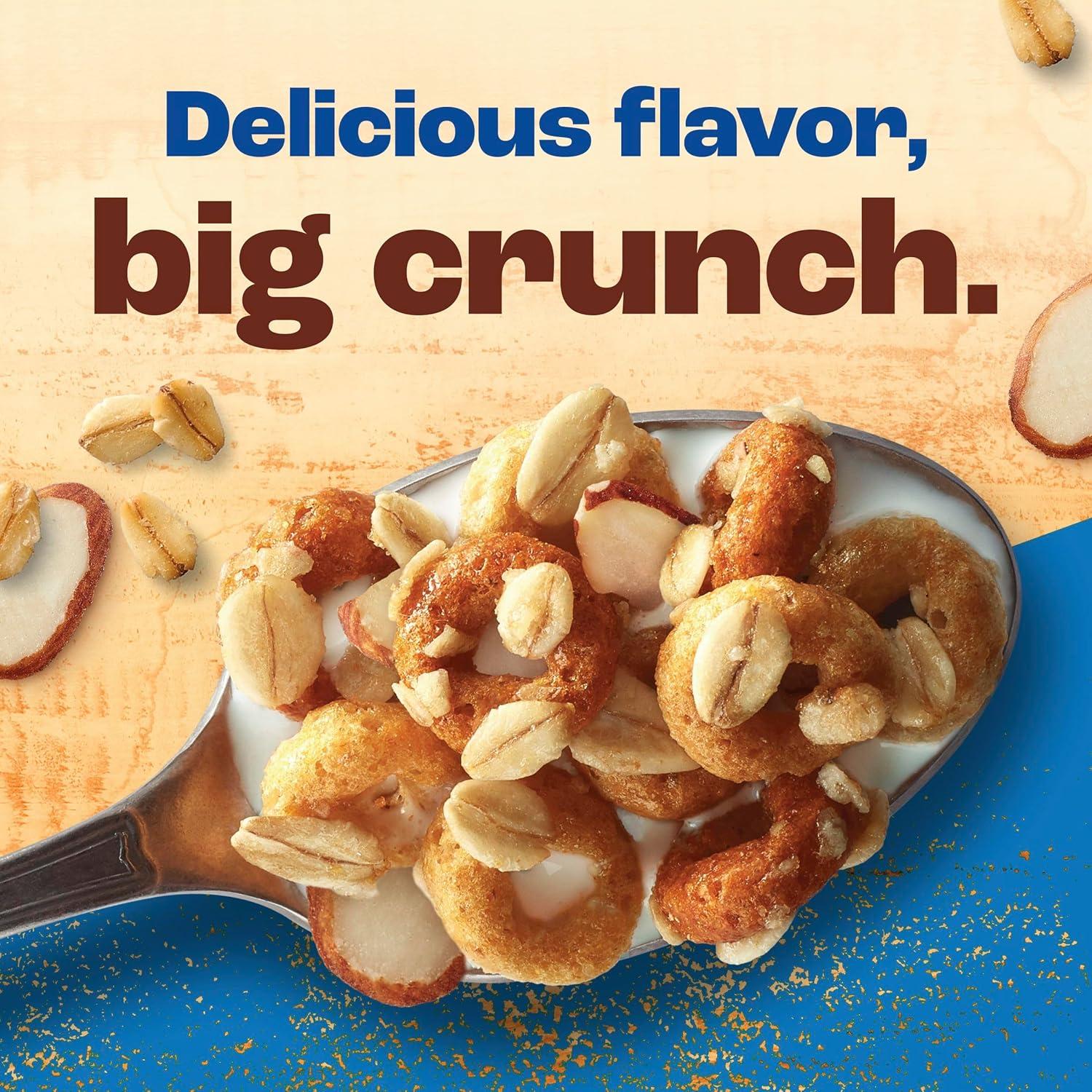 image:imageCheerios Oat Crunch Almond Breakfast Cereal Made with Whole Grain Large Size 182 ozAlmond