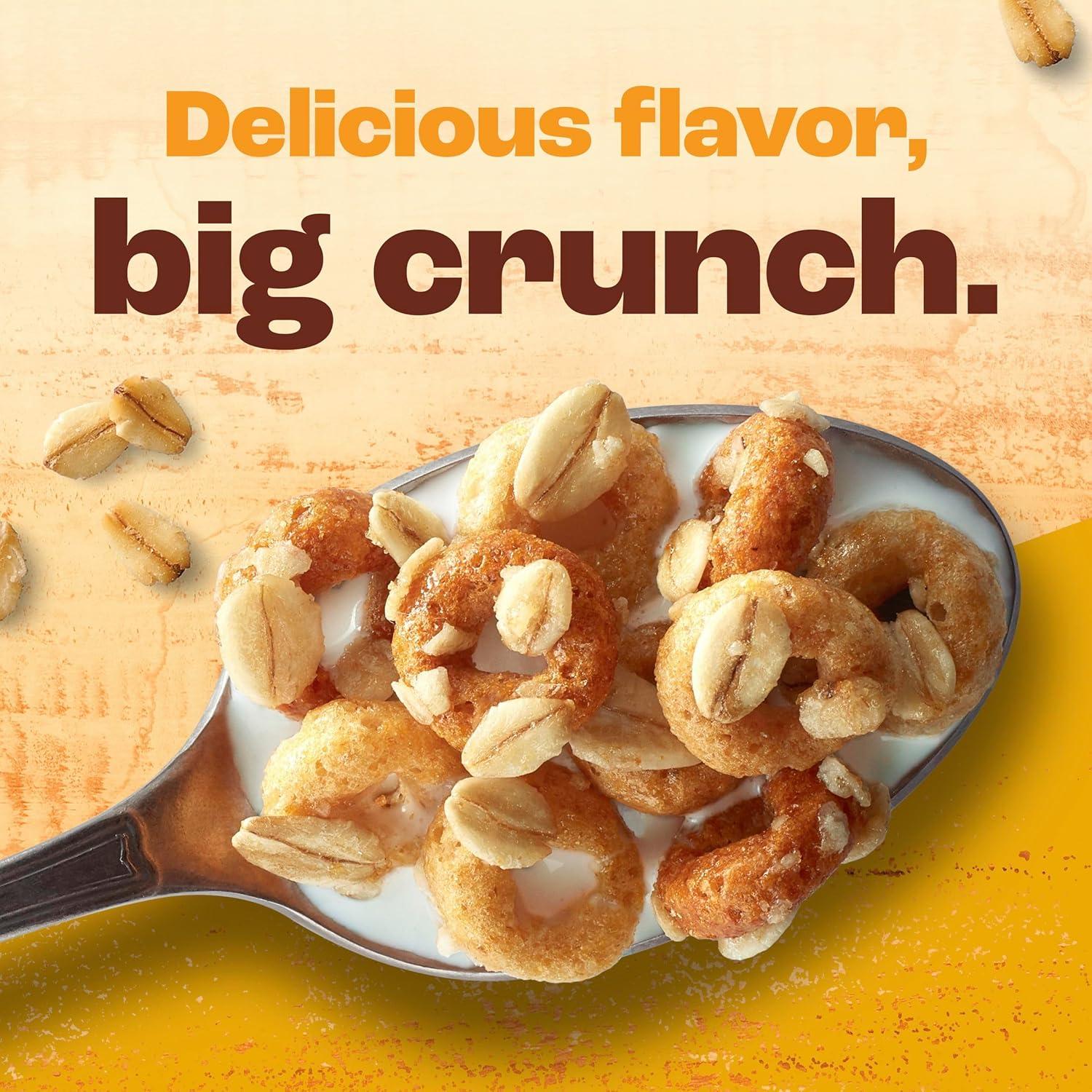 image:imageCheerios Oat Crunch Oats N Honey Breakfast Cereal Made with Whole Grain Large Size 182 oz182 Ounce Pack of 1