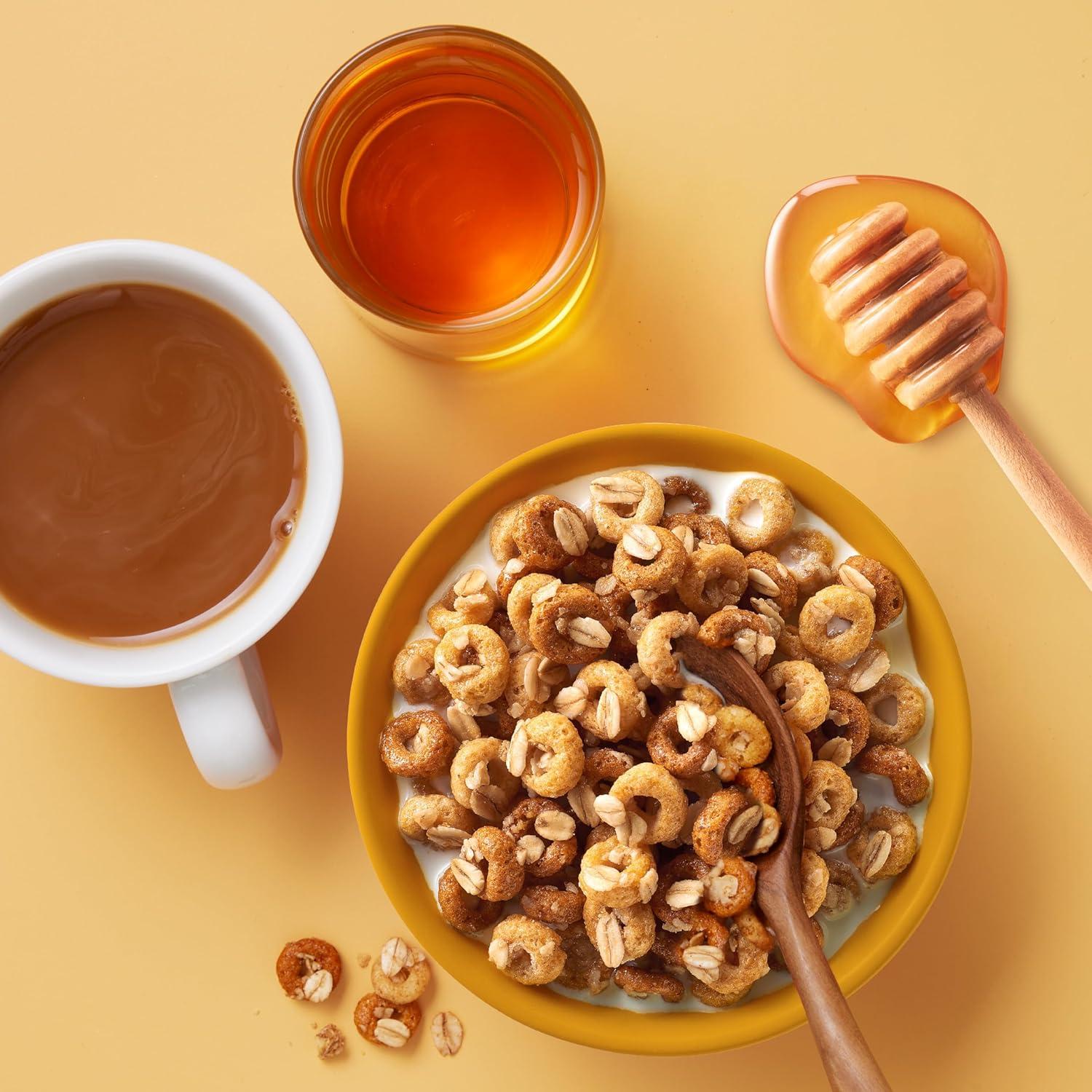 image:imageCheerios Oat Crunch Oats N Honey Breakfast Cereal Made with Whole Grain Large Size 182 oz24 Ounce Pack of 2