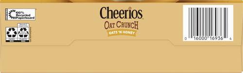 image:imageCheerios Oat Crunch Oats N Honey Breakfast Cereal Made with Whole Grain Large Size 182 oz24 Ounce Pack of 2