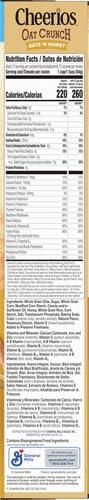 image:imageCheerios Oat Crunch Oats N Honey Breakfast Cereal Made with Whole Grain Large Size 182 oz24 Ounce Pack of 2