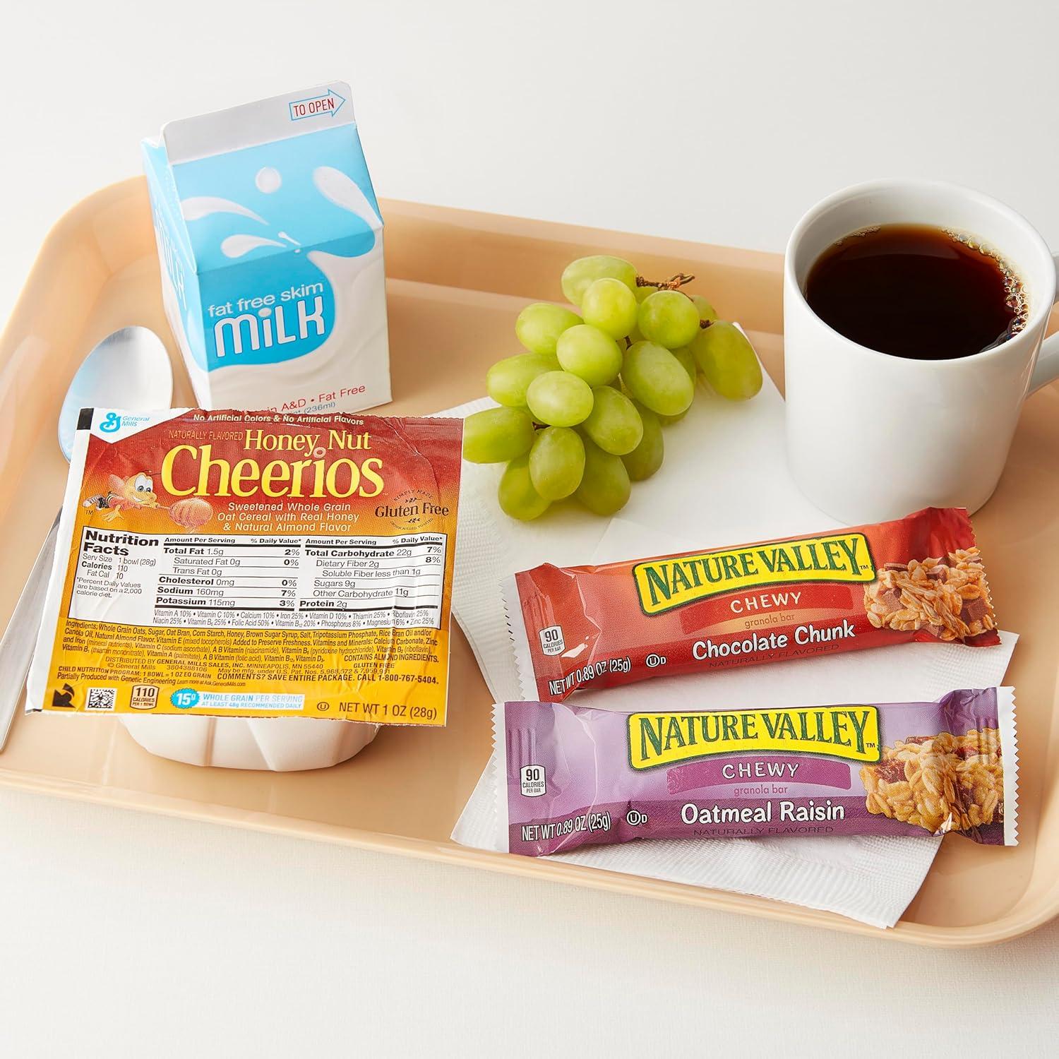image:imageHoney Cheerios Single Serve Bowl Gluten Free with Whole Grains 1 Oz Single Serve Bowls 96 PackHoney Nut