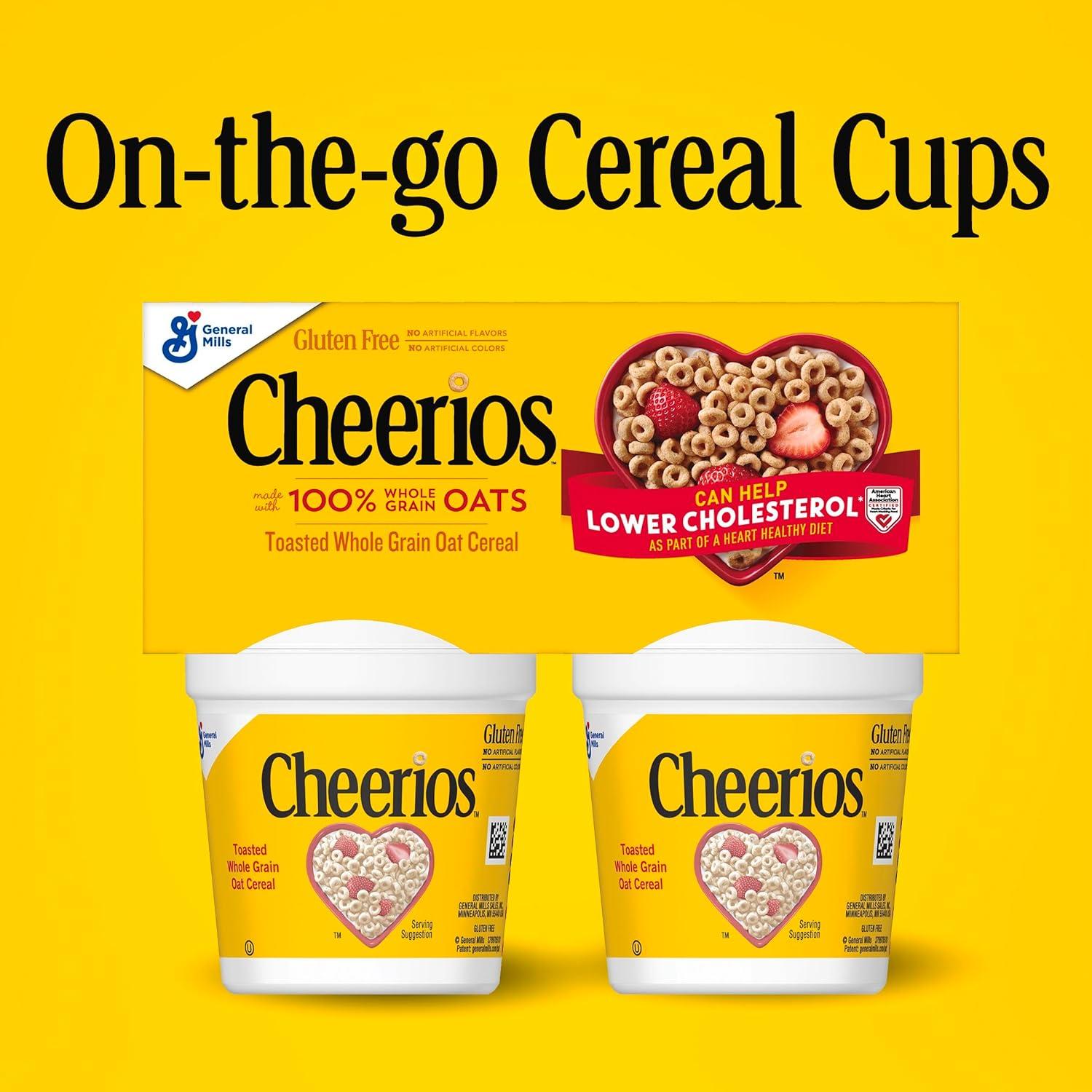 image:imageBig G Cereal Original Cheerios Gluten Free Cereal 4PK CUP 52OZ