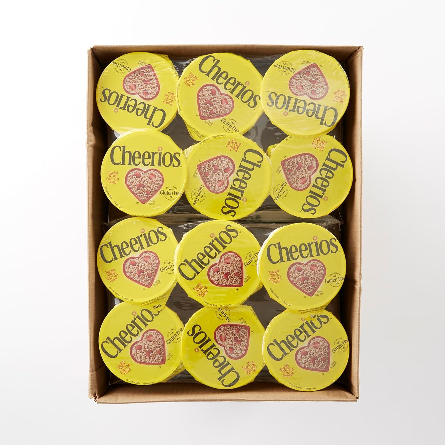 image:imageCheerios Cup Cereal 1 3 Oz Pack of 60Original
