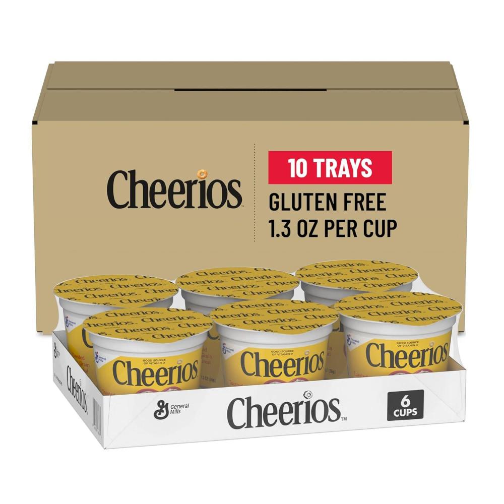 image:imageCheerios Cup Cereal 1 3 Oz Pack of 60Original